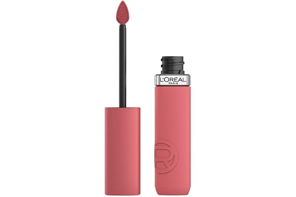 L'Oréal Paris - Rouge à Lèvres Liquide - Couleur Intense & Fini Mat - Longue Tenue - Sans Transfert - À L'Acide Hyaluronique - Infaillible Matte Resistance - Teinte : 120 Major Crush