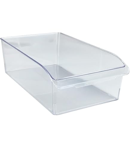 WENKO Set De 3 Boîtes De Rangement Réfrigérateur Transparentes - Organisation Cuisine Pratique