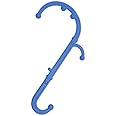 B-Arm Self Hook Massager with Minor Scratches (No Functional Defects) | Detachable Trigger Point Therapy Cane for Fibromyalgia Relief | Manual Back, Neck, Foot & Shoulder Massager – Blue