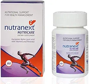 NUTRANEXT Nutricare Dietary Supplement | Multivitamins and Multi minerals for Immunity Energy Vigour Vitality Metabolism Muscle Function | 60 Veg Tablets