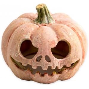 kritischem Halloween–Kürbis