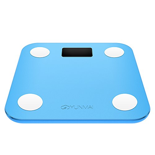 yunmai Mini Smart Body Analyzer – Bluetooth Personenwaage mit 10 Körper Zusammensetzung Analyse (INC. Körperfett) blau - 3