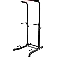 VOUNOT Power Tower, Dip Station Pull Up Bar for Home Gym Strength Training