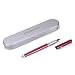 Produktbild Stift Stylus Pen - MoKo Urltra dünne kapazitiv Touchscreen Stylus Eingabestift Touchstift für Tablets und Smartphones, Apple iPad Pro, iPhone 6 / 6s, Yoga Tab 3 8, HTC One A9, x Style, Wein Rot