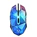 Produktbild HJYQ Gaming Mouse 6 Tasten 4-Stufen Einstellbar DPI Optical Multi-Color Breathing Light Für Windows7/8/10/XP Vista7/8 Linux PC Laptop Desktop Notebook Verdrahtet