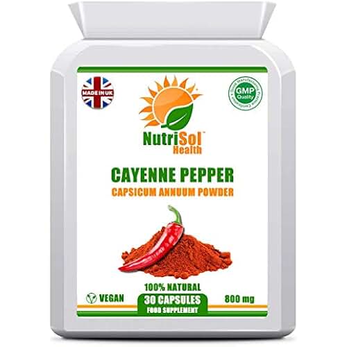 Amazon.co.uk cayenne pepper capsules