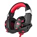 Produktbild HS-01 Gaming-Headset Mit Surround-Stereo-Headset Mit Noise Cancelling-Mikrofon Und LED-Licht, Kompatibel Mit Controller (Adapter Erforderlich) - Schwarz Blau (Color : Schwarz)