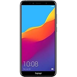 Huawei Honor 7A - Smartphone Dual SIM de 5.7" (4G, Octa-Core Snapdragon 430, RAM de 2 GB, Memoria de 16 GB, cámara de 13 MP, Android Oreo) Color Negro
