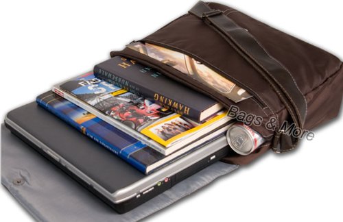 DANIEL RAY Umhängetasche BOUND Schultertasche Laptop Tasche Braun - 3