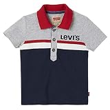  Levi\'s kids Nn11014 48 Polo Shirt, Azul (Dark Blue), 12-18 Meses (Talla del Fabricante: 18M) para Bebés