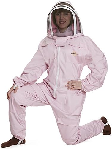 Natural Apiary - Apiarist Beekeeping Suit - Polycotton - Fencing Veil - Total Protection for beekeepers - LR