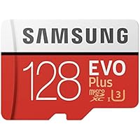 Samsung EVO Plus Scheda MicroSD da 128 GB, UHS-I, Classe U3, fino a 100 MB/s di Lettura, 90 MB/s di Scrittura, Adattatore SD Incluso [Vecchio Modello]