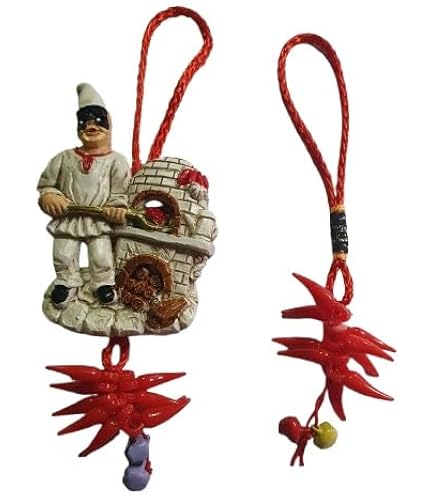 1 Calamita Da Appendere 7x6cm Totale 20 Cm Vesuvio Napoli + Un