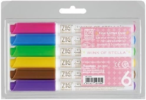 Zig Memory System Wink of Stella Glitter Pens - 6 Pack