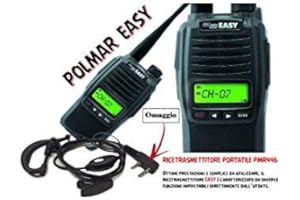 POLMAR Easy PMR446 UHF Portatile Versione Export 5 Watt