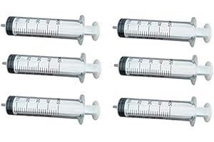 PintoMed Pack Jeringa Desechable Esteril 3 Partes - 6 x 50 ml - Luer Slip - Paquete de 6 unidades