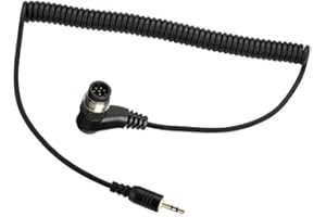 PHOLSY Ausloeser Kabel 2,5mm - N8/DC0 Aus Kamera-Fernausloeser Kabel Verbindungskabel für Nikon Fujifilm Kodak Kameras MC-30A