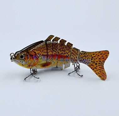 Hot 10 CM 15.5 Gram Live Like Swim Motion Segmented Fishing Lure Hard Body Fishing Tackle