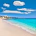 Produktbild Alu-Dibond-Bild 100 x 100 cm: "Majorca Cala Millor beach Son Servera Mallorca", Bild auf Alu-Dibond
