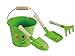 Produktbild Sandspielzeug Eimer und 3er-Set kleine Schaufel und Harke Gartenspielzeug für Kinder, -DIE BIENE MAJA-