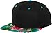 Produktbild Hawaii Muster Sommer Snapback Damen Kappe Frauen Mütze Hut Blumen Muster