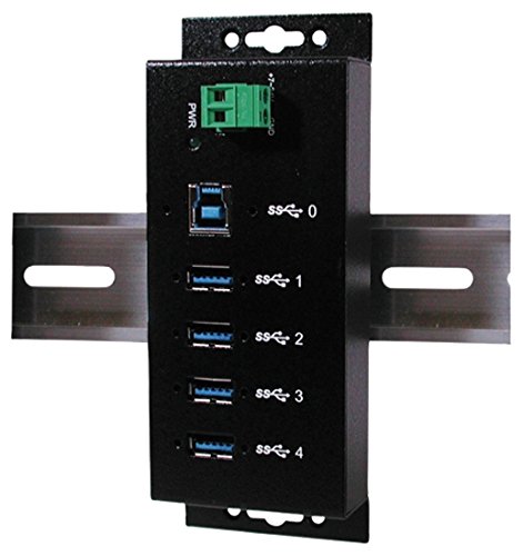 EXSYS EX ex-1186hmvs USB 3.0 (3.1 Gen 1) type-b 5000 Mbit/s schwarz HUB und Hub