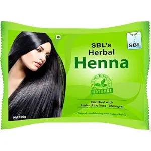 SBL Herbal Henna, 100 gm (Pack of 05)