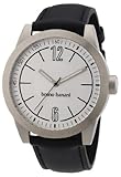 Bruno Banani Herren-Armbanduhr XL TARAS GENTS Analog Quarz Leder BR21109