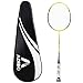 Produktbild Badminton Schläger, ADIBO 1 Stück Graphit Badmintonschläger Federballschläger Einzelschläger mit Schlägertasche für Professionelle und Anfänger Spieler