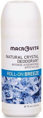 MACROVITA NATURAL CRYSTAL DEODORANT ROLL-ON BREEZE 75 ML.