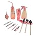 Produktbild Busirde Multifunktions-Mini-Gartenhandwerkzeuge Set Sukkulenten Bewässerung Flaschen Miniatur-Garten-Anlagen, Werkzeuge pink 3#