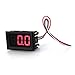 Produktbild Mini Voltmeter Digitalanzeige DC 0-100V rot 3 Ziffern