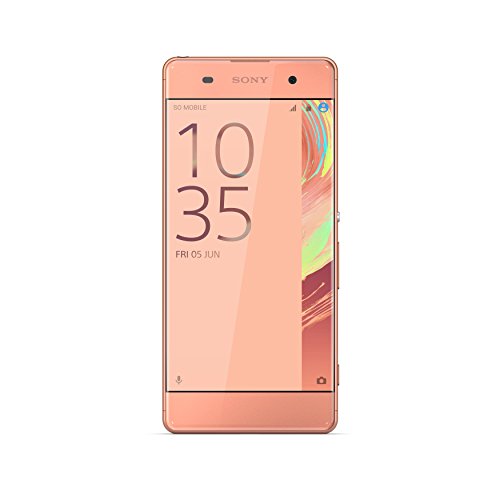 Sony F3111ROS Xperia XA Smartphone da 16 GB, LTE 4G, Display HD, 1280x720 pixel, Fotocamera 13 MP, Rosa [Italia]
