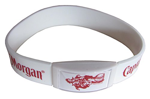 Preisvergleich Produktbild Captain Morgan - Silikonarmband mit Blinkeffekt