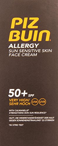 Piz Buin Allergy Gesichtcreme SPF50, 1er Pack(1* 50ml) - 3