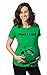 Women's I Want A T-Rex Maternity T Shirt Cute Dino Pregnancy Tee -L