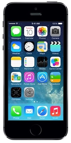 Preisvergleich Produktbild Apple iPhone 5s 4G 16GB space gray DE