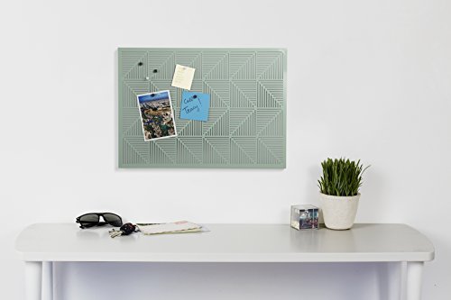 Umbra 470790-473 Wall Display Trigon Pinnwand, schwarzes Brett, Informationstafel, Anschlagtafel, Anschlagbrett, Moosgummi / metall, minze - 3