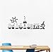 Produktbild saqwq Wissenschaft Wandaufkleber Labor Decor Wissenschaft Ist Cool Vinyl Aufkleber Wandbild Geek Wandkunst Aufkleber Schlafzimmer Chemie Poster Aufkleber