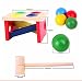 MXtechnic Wooden Knock and Pound Tables Game