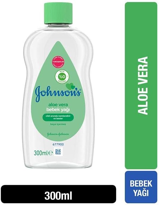 Johnson's Baby Aloe Vera Bebek Yağı 300 mL