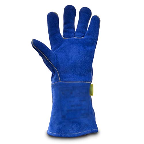 spécification Gants De Soudage Électriques Peau De Vache Épais Soudeur Résistant Aux Températures Élevées Soudeur Barbecue Assurance Contre Le Travail Des Animaux Domestiques Gants De Protection Anti-morsures, Mult