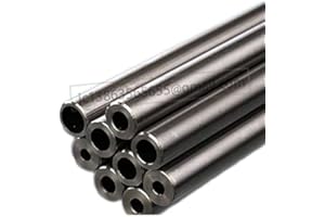 通用 Steel Tube 16mm Cardon Steel Tube 15mm Seamless Steel Tubing 14mm Steel Pipe 13mm Metal Tube Round Tube 12mm Steel Pipes 11mm tub (OD16mmID8mm, L20cm)