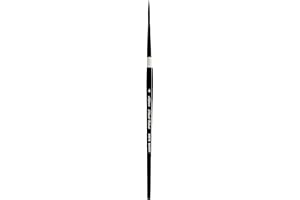 Silver Brush Limited - Traceur pour l’Aquarelle 3007S4 Black Velvet - Manche Court - Taille 4
