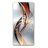 Kreative Feder Abstrakt Designer Funk Wanduhr Funkuhr...