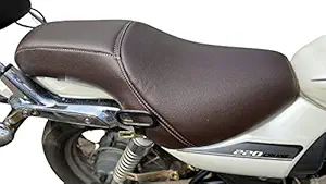 Sahara Seats Bajaj Avenger 150/180/220 Cushion Seat Cover for All Models(Brown)