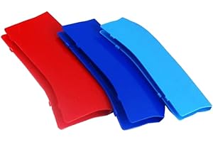 SHENGJUE 3 Colored Front Grille Insert Trims Clip In Grille Trims Strips Covers for BMW 2/3/4/5/6/7 series,x3/x4/x5/x6/x7 (X5 14-18 F15 or 15-16 F16 X6 7-Beam)