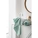 Produktbild finlandek Set 2 Handtücher kylpy 50 x 100 cm grün-grau