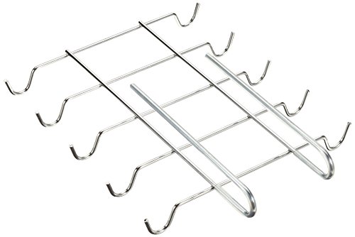 Wenko 2748130100 Schrankeinsatz Tassenhalter - für 10 Tassen, Chrom, 28 x 5 x 22 cm