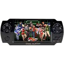 THEBOX PSP Handheld Gaming Console 8 GB with 10000 Games ,WiFi,FM,TF Memory Card and Camera 4.3 Inch Screen Full HD 1080p-Black